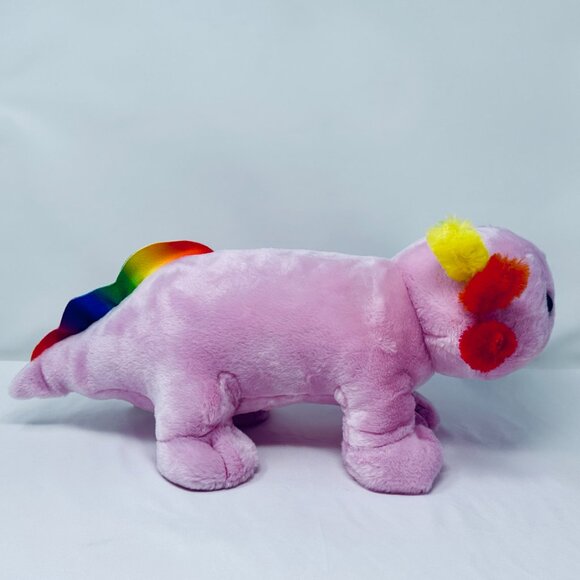 Build-a-Bear Pink Axolotl Rainbow Antenna Plush - Picture 4 of 11